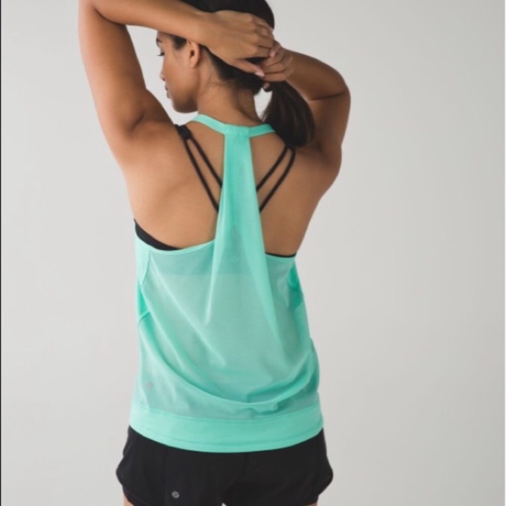 Drop it like it’s Hot Menthol mesh tank, like new!